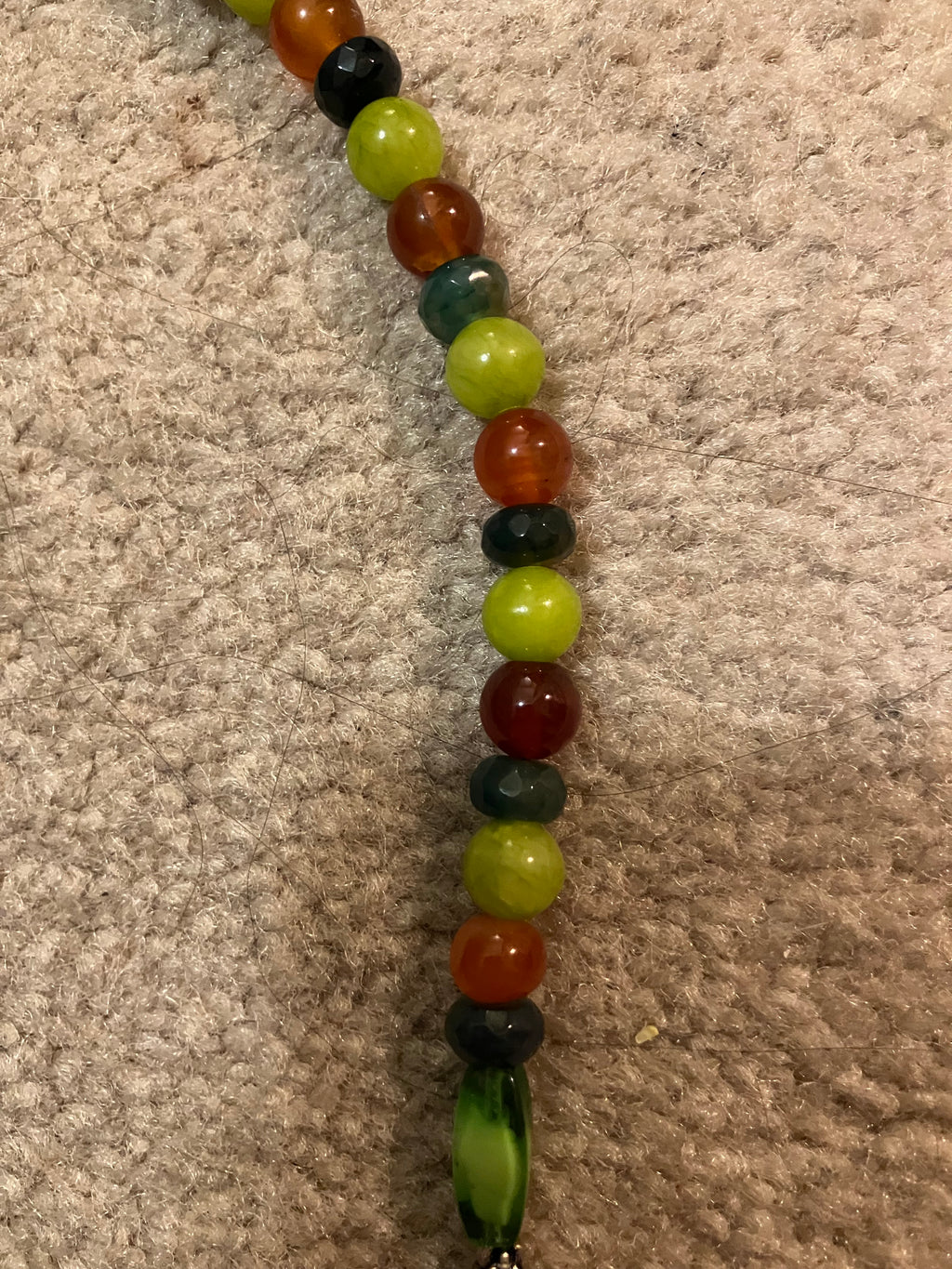 Peridot necklace