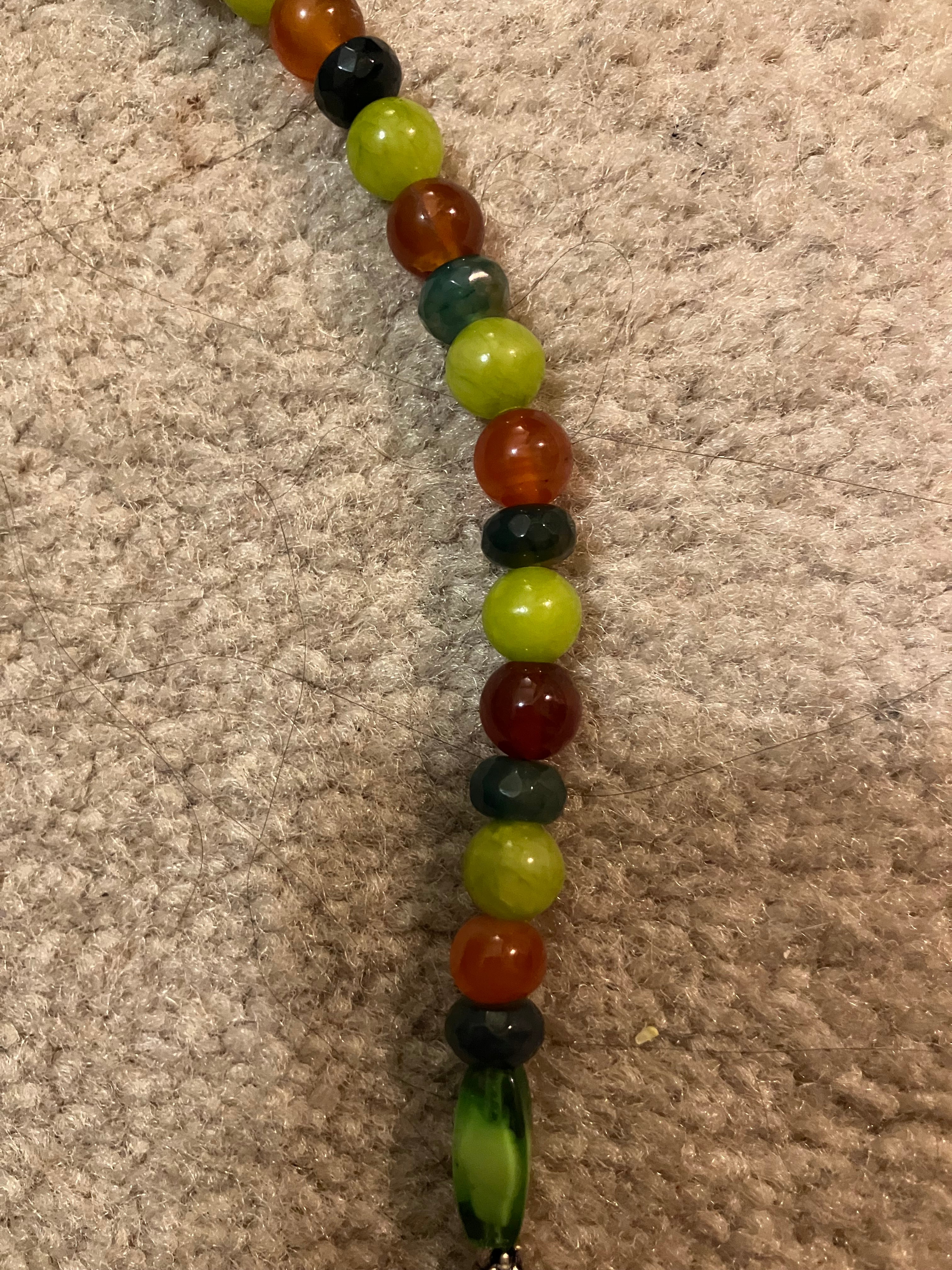 Peridot necklace